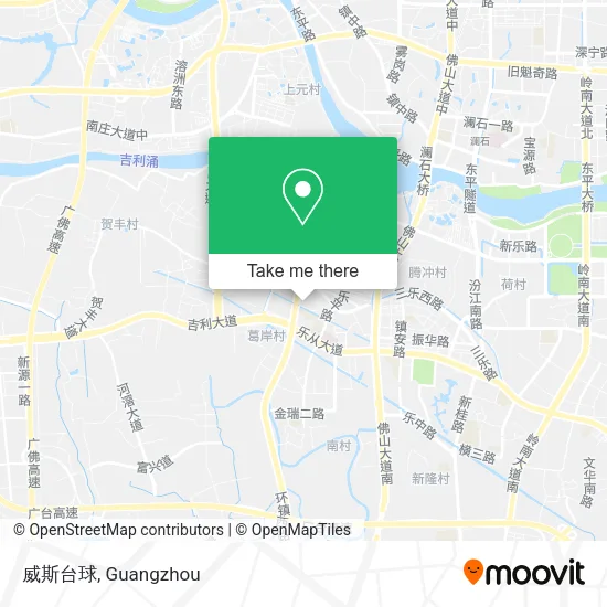 威斯台球 map