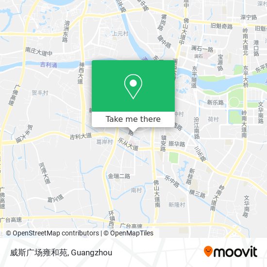 威斯广场雍和苑 map