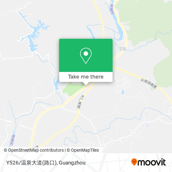 Y526/温泉大道(路口) map