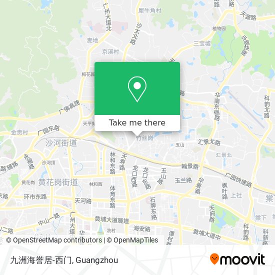 九洲海誉居-西门 map