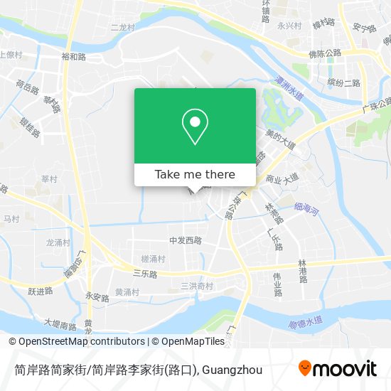简岸路简家街/简岸路李家街(路口) map