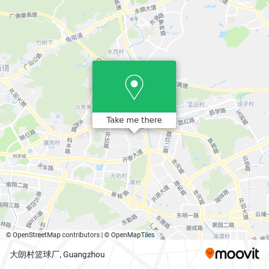 大朗村篮球厂 map