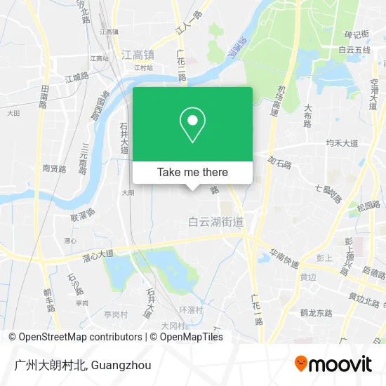 广州大朗村北 map