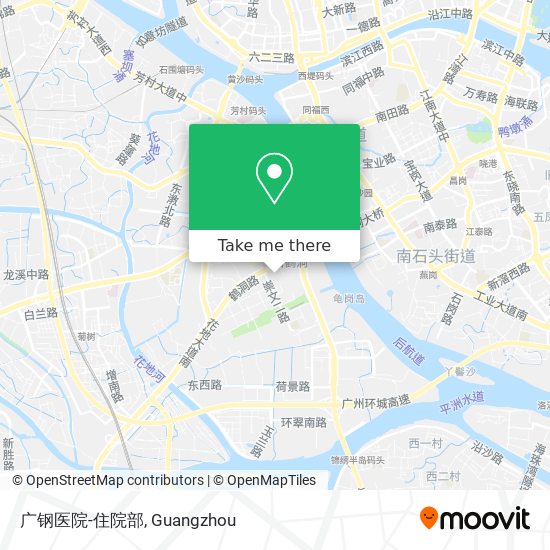 广钢医院-住院部 map