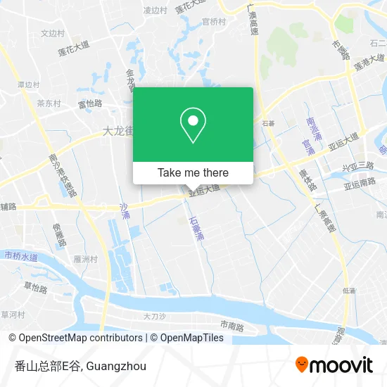 番山总部E谷 map