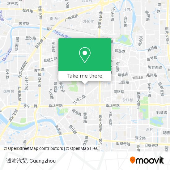 诚沛汽贸 map