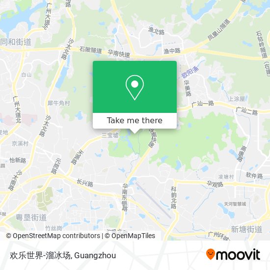 欢乐世界-溜冰场 map