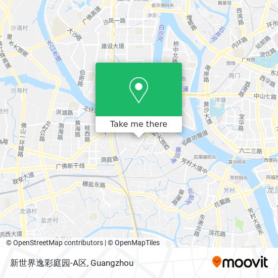 新世界逸彩庭园-A区 map