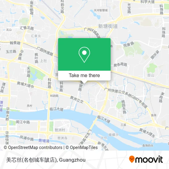 美芯丝(名创城车陂店) map