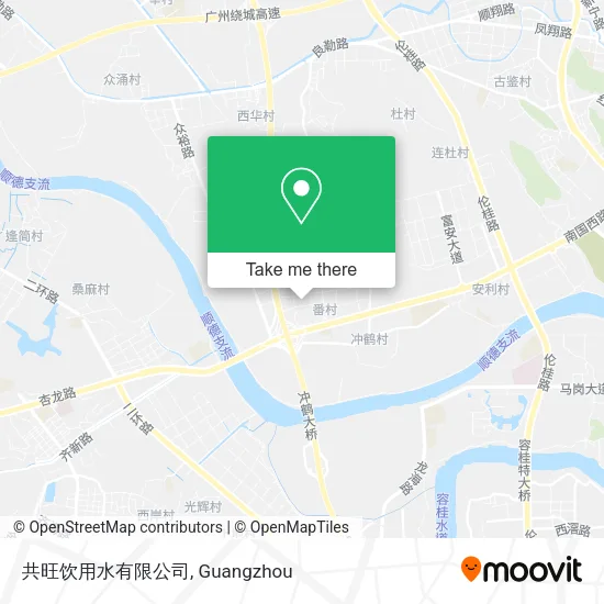 共旺饮用水有限公司 map
