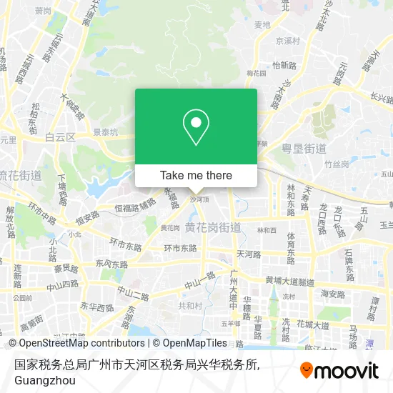 国家税务总局广州市天河区税务局兴华税务所 map