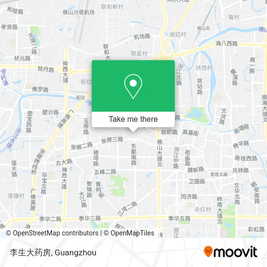 李生大药房 map