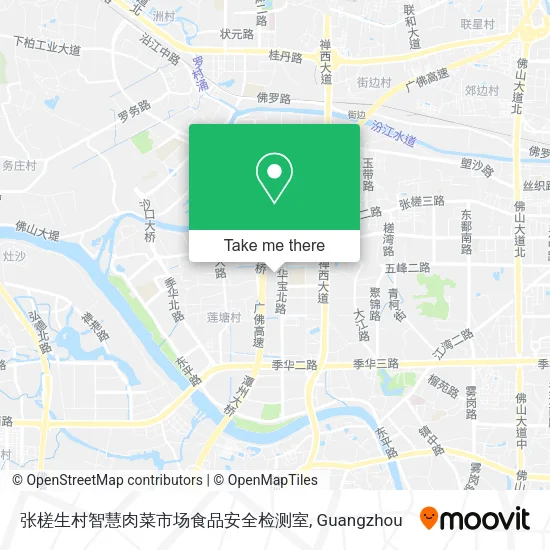 张槎生村智慧肉菜市场食品安全检测室 map