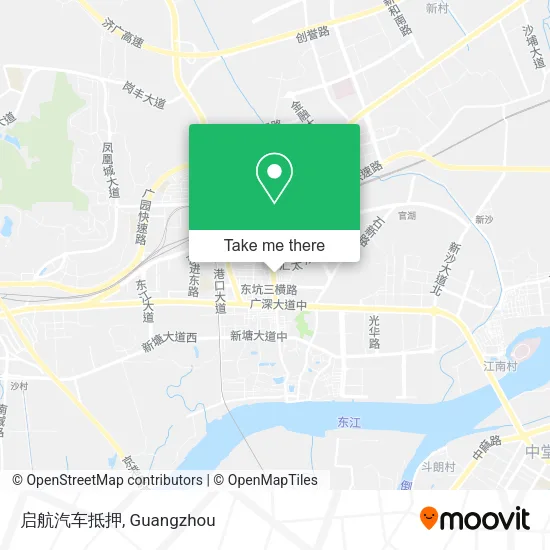 启航汽车抵押 map