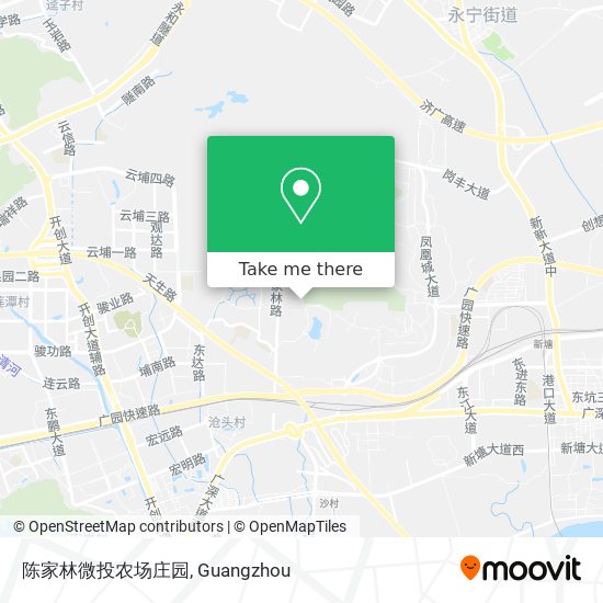 陈家林微投农场庄园 map