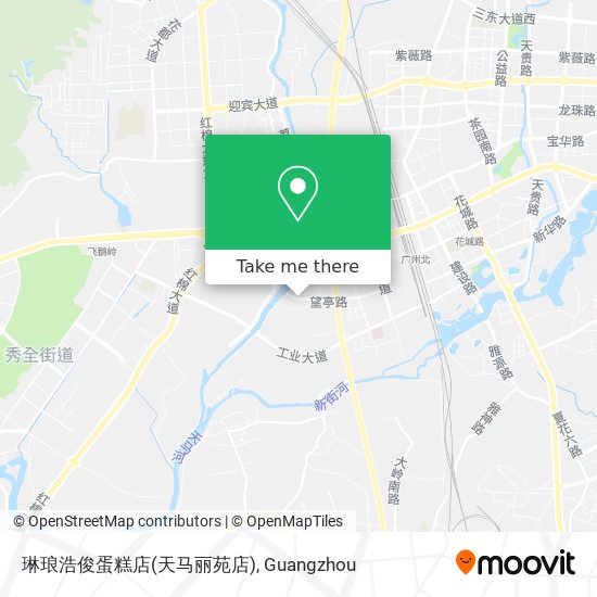 琳琅浩俊蛋糕店(天马丽苑店) map