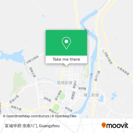 富城华府-东南1门 map