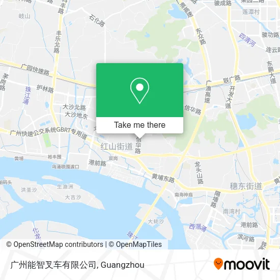 广州能智叉车有限公司 map
