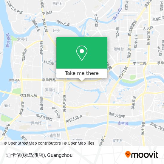 迪卡侬(绿岛湖店) map