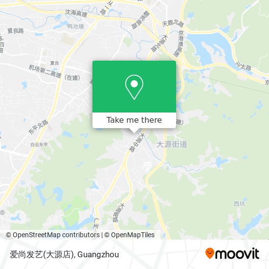爱尚发艺(大源店) map