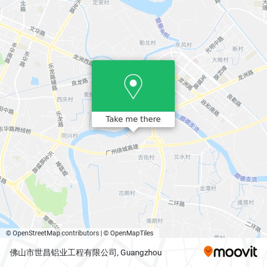 佛山市世昌铝业工程有限公司 map