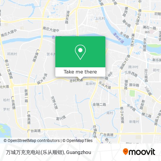 万城万充充电站(乐从顺锴) map