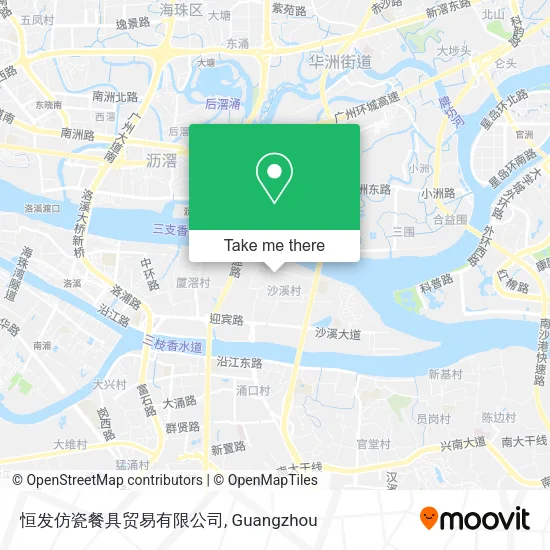 恒发仿瓷餐具贸易有限公司 map