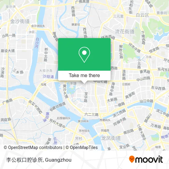李公权口腔诊所 map