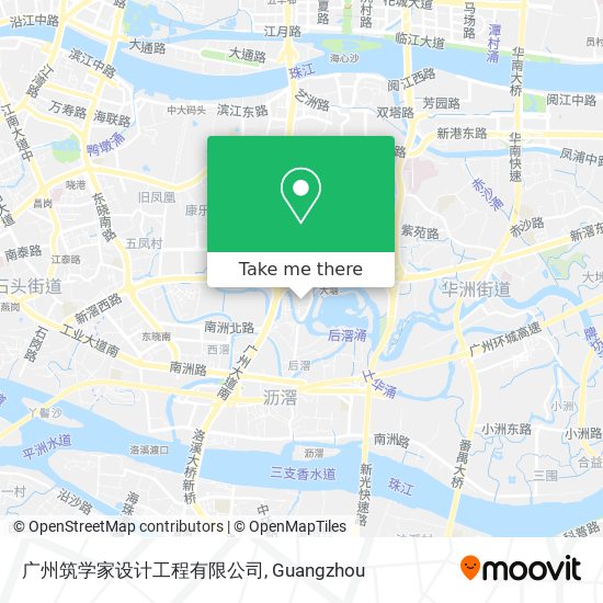 广州筑学家设计工程有限公司 map
