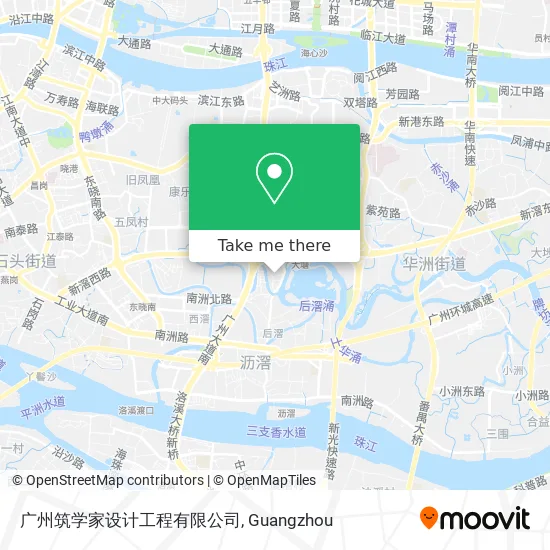 广州筑学家设计工程有限公司 map