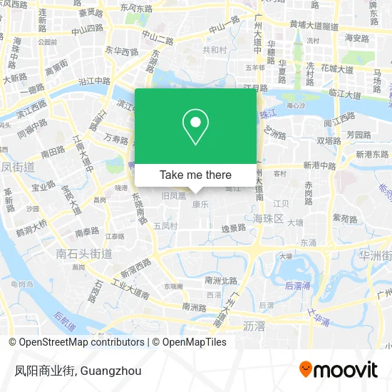 凤阳商业街 map