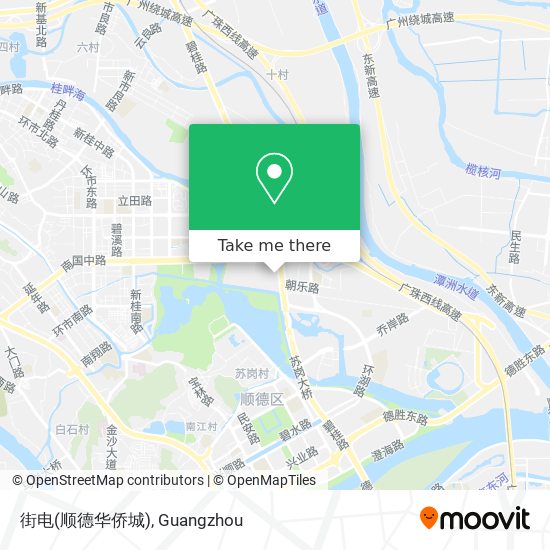 街电(顺德华侨城) map