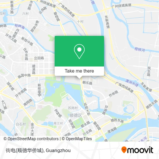 街电(顺德华侨城) map