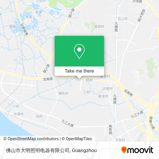 佛山市大明照明电器有限公司 map