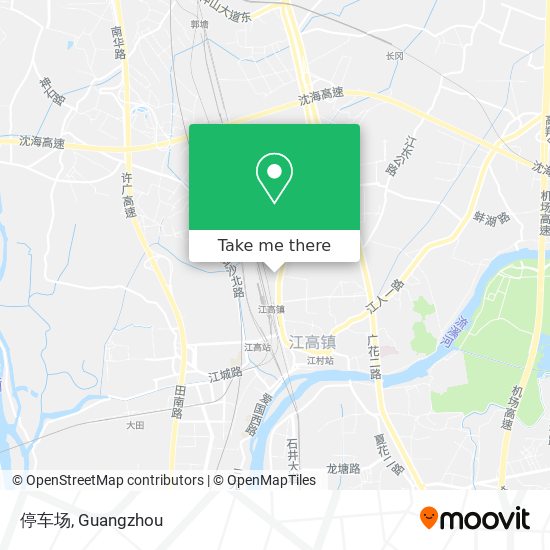 停车场 map