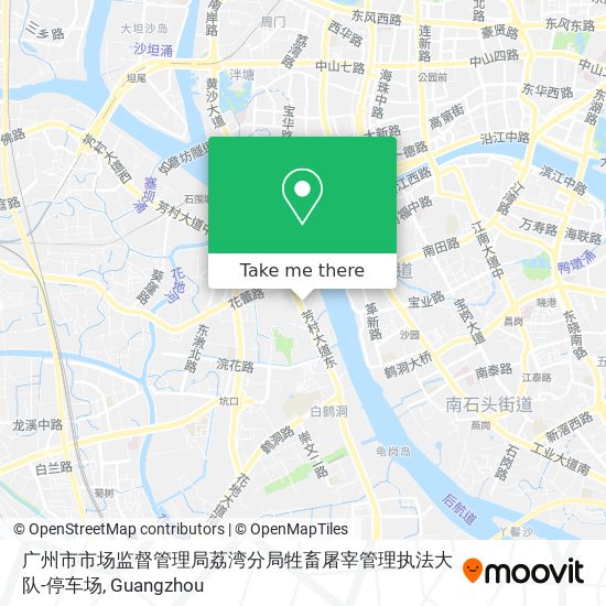 广州市市场监督管理局荔湾分局牲畜屠宰管理执法大队-停车场 map