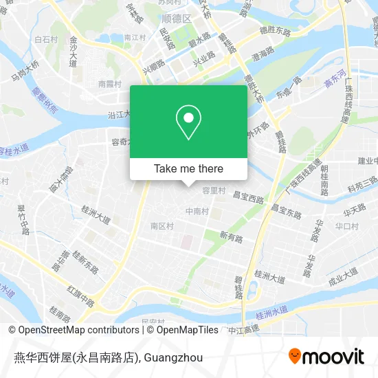 燕华西饼屋(永昌南路店) map