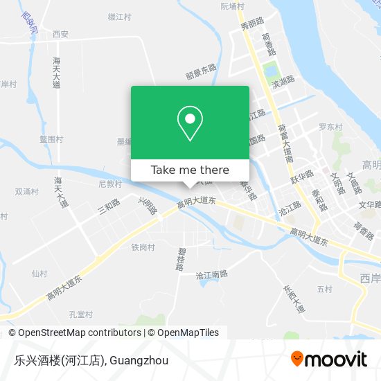 乐兴酒楼(河江店) map