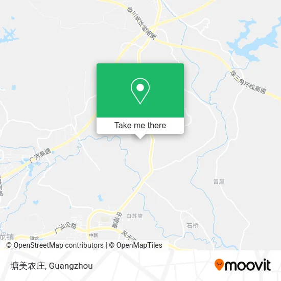 塘美农庄 map