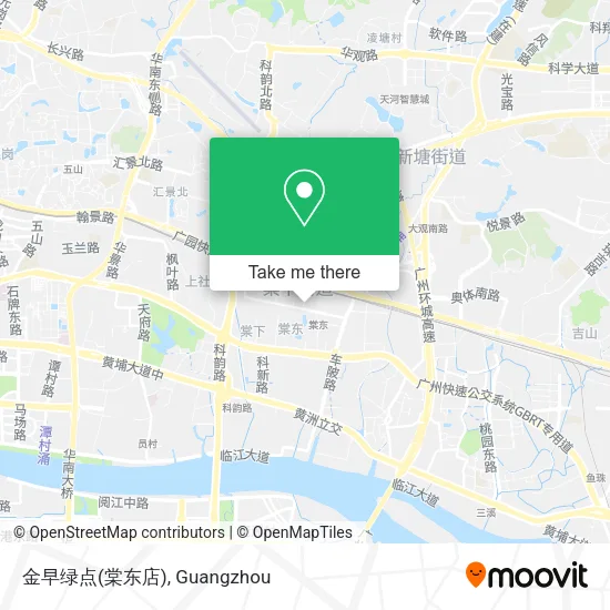 金早绿点(棠东店) map