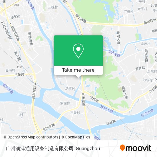 广州澳沣通用设备制造有限公司 map