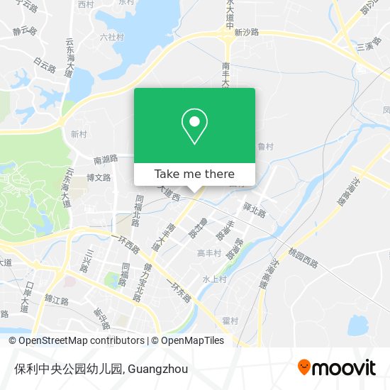 保利中央公园幼儿园 map