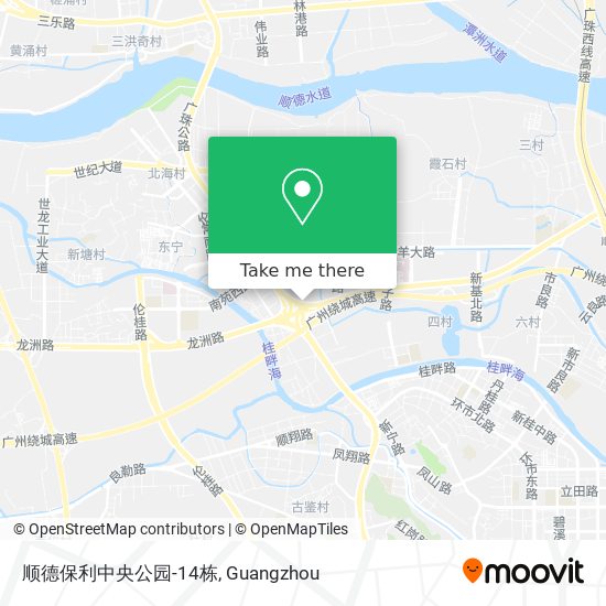 顺德保利中央公园-14栋 map
