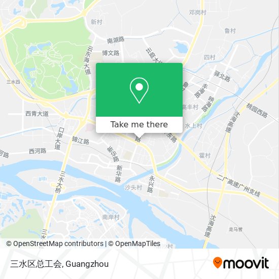 三水区总工会 map