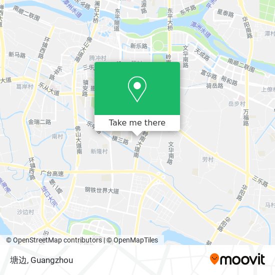 塘边 map