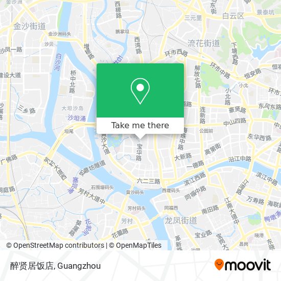 醉贤居饭店 map