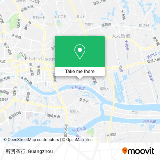 醉贤茶行 map