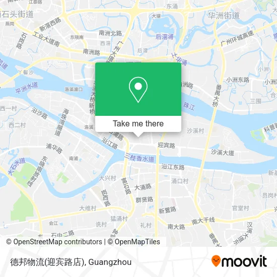 德邦物流(迎宾路店) map