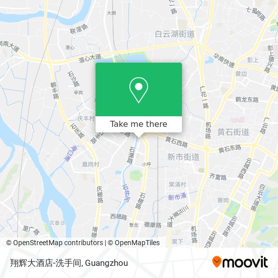 翔辉大酒店-洗手间 map