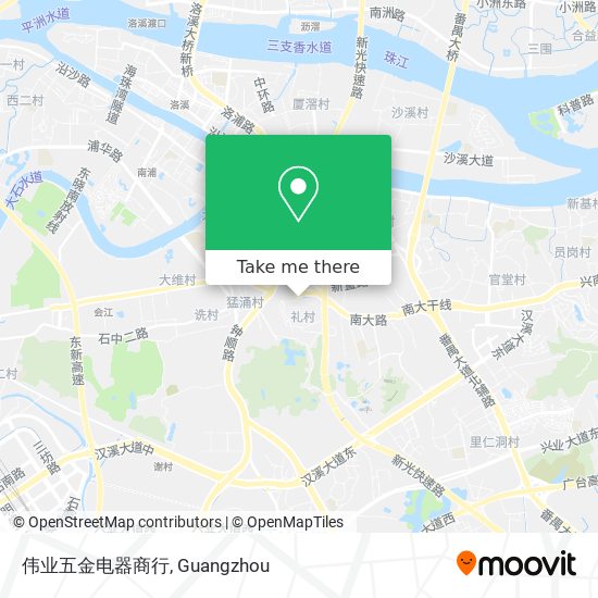 伟业五金电器商行 map